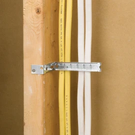 Colorado Jim Cable Support For Category Cables, Coax and Speaker Wire Pre-Galvanized Steel 100 Pack