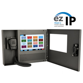 Valcom EZ-TCH Emergency Communication Panel for Alerts and Audio Files