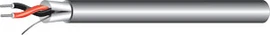 West Penn 452 22 AWG 1 Pair Stranded Shielded Miniature Audio CMR Riser Cable