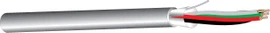 West Penn 253241B 22 AWG 4 Conductor Stranded Shielded CMP Plenum Cable