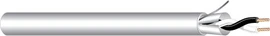 West Penn 25296B 12 AWG 2 Conductor Stranded Shielded CL2P Plenum Cable