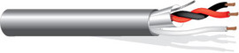 West Penn 25352B 22 AWG 3 Conductor Stranded 2 Shielded 1 Unshielded CMP Plenum Cable