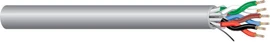 West Penn 25441B 18 AWG 3 Pair Stranded Individually Shielded CMP Plenum Cable