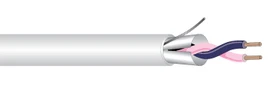 West Penn LED162PSH 16 AWG 2 Conductor Solid Shielded LED Dimming CMP Plenum Cable