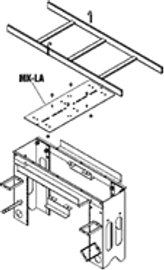 MK-LA Cable Ladder Adapter for MK Series Racks