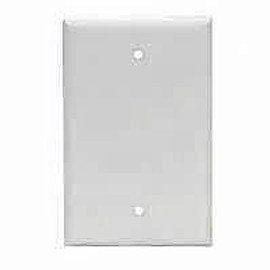 200-258 Blank Single Gang Cover Plate