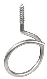 2" Loop Size Wood Screw Thread Bridle Ring
