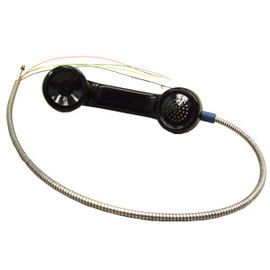 35 In Armored Cord Handset With Steel Lanyard
