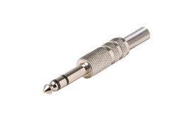 1/4" Stereo Plug Metal Handle