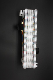 157C S66M2-5W 66 Split Block, 50 pair, with 50 pin Female Telco Connector on Left & Right Side