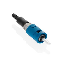 49991-SST FastCAM Pre-polished Connector, ST (blue), Single-mode