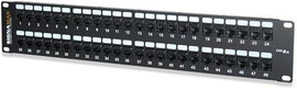 48458-C6A 48 Port Category 6A 10G Patch Panel