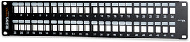 48U-HDMMP-C6A 24 Port Category 6A Field-Configurable Patch Panel