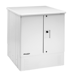 SmartPed 3000-FNC, Gray, Power Supply Shelf, Battery Tray & Fiber Slack Storage Hooks