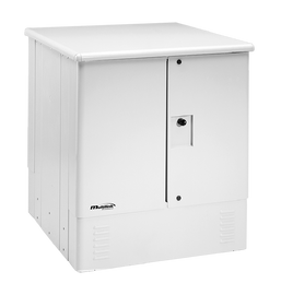 SmartPed 3000-FNC, Gray, Power Supply Shelf, Battery Tray & Fiber Slack Storage Hooks