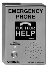 Viking E-1600-03B Emergency Phone Built-in Auto Dialer Digital Announcer Viking E-1600-03B Emergency Phone Built-in Auto Dialer Digital Announcer