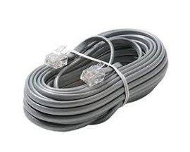 Modular Telephone Line Cord 7' 6P6C Modular Telephone Line Cord 7' 6P6C