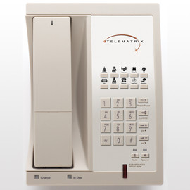 Telematrix 9600MWD 1.9Ghz DECT 6.0 Guest Room Cordless 96559 Ash