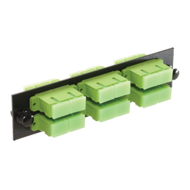 MSCA-12-SM-C-BLK Adapter Panel with 6 Duplex SC/APC Adapters Multi Mode Black MSCA-12-SM-C-BLK Adapter Panel with 6 Duplex SC/APC Adapters Multi Mode Black