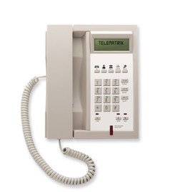 Telematrix 3300IP-MWD5 Single Line SIP Guest Room Phone Ash 33149IP Telematrix 3300IP-MWD5 Single Line SIP Guest Room Phone Ash 33149IP