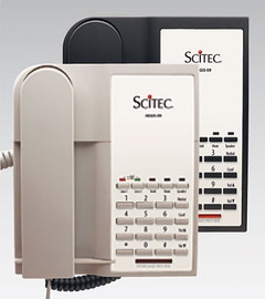 Scitec Aegis-TP-09 Two Line Speakerphone Hotel Phone Black 99002
