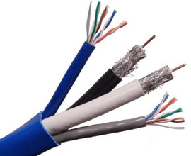 Structured Bundled Cable2 category 5E x 2 RG6 Quad 500' Spool Structured Bundled Cable2 category 5E x 2 RG6 Quad 500' Spool