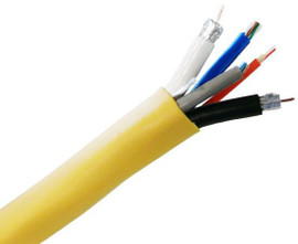 Structured Bundled Cable 2 Category 5E x 2 RG6 Quad +  2 Fiber 500' Structured Bundled Cable 2 Category 5E x 2 RG6 Quad +  2 Fiber 500'