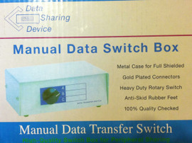 DB9 Bidirectional 2 Way Manual Switch