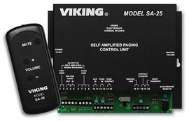 Viking SA-25 Self Amplified Paging System Control Unit Viking SA-25 Self Amplified Paging System Control Unit