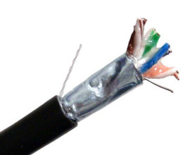 Category 5E 350 MHz 4 Pair SFTP Shielded Gel Filled OSP Cable