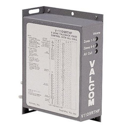 Valcom V1109RTHF 9 Zone Talkback Paging Controller