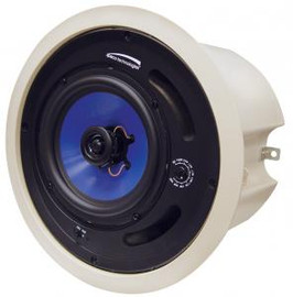 SP6MAT Speco 6.5" 70/25V Commercial ABS Plastic Back Can Speakers