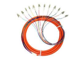 12S MM OM1 Fiber Optic Pigtail 3M LC