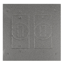 Blank Two Gang Weatherproof Box Gasket Blank Two Gang Weatherproof Box Gasket