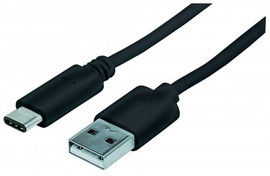 High Speed USB-C Male to USB A Male 3'