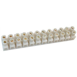 12 Position Euro Style Terminal Strip 20amp 22-12 Awg
