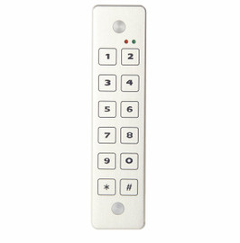Piezo Electric Keypad with No Moving Parts Aluminum CM-626S