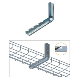 Cable Tray 12 inch L Wall Bracket Zinc Cable Tray 12 inch L Wall Bracket Zinc