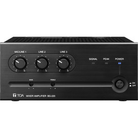 TOA Electronics BG-220 Amplifier Mixer 20 Watt TOA Electronics BG-220 Amplifier Mixer 20 Watt