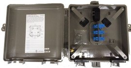 Outdoor Fiber Distribution Box 6 Duplex LC SM UPC 12 Fiber