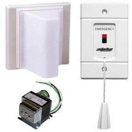 Emergency Call Kit with Bizzer Health Care Facility Rest Room