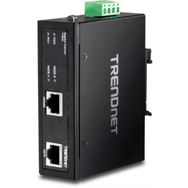 Industrial IP30 Hardened Gigabit POE+ Injector 60 Watt TI-IG60