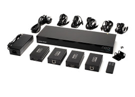 NEO:4 Professional HDBaseT Video Matrix Switch 4 70m Receivers P8-HDBT-L-FFMS44-22-KIT