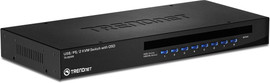 8 Port USB and PS/2 Rack Mount KVM Stackable with OSD Switch TK-804R