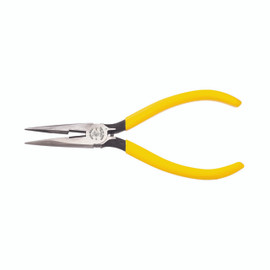 Klein 6'' Long Nose Cutting Pliers with Spring D203-6C