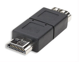 HDMI to HDMI, Black, Male to Female HDMI to HDMI, Black, Male to Female