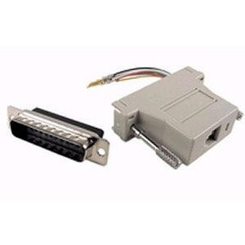 Female DB25  to 8P8C Modular Jack RJ45