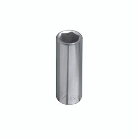 Klein 5/16'' Std 6-Point Socket - 1/4'' Drive, 65604