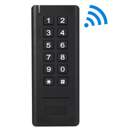 Card, Password, Card + Password RFID Reader Password Keypad Door Lock Exit Button Kit us 2.4G Wireless Access Control System 