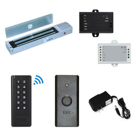 Wireless 2.4Ghz RF Indoor Access Control Kit Outswinging Door 600lb.